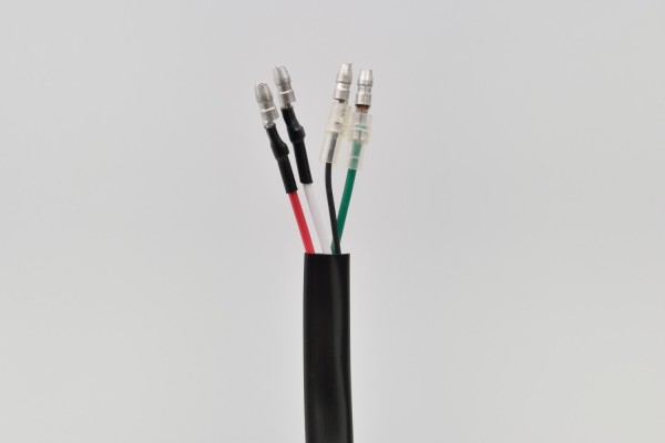 Heat shrink tube set dia. 8mm black 10 pcs 70mm...