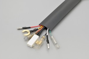 Schrumpfschlauch Set 19 mm schwarz 2x 120mm Länge 2