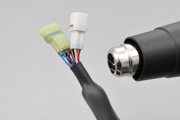 Schrumpfschlauch Set 25 mm schwarz 2x 120mm Länge