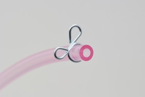 PVC hose 3mm x 6mm pink 1 Meter 2