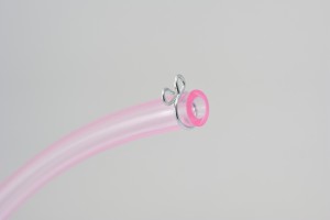 PVC hose 4mm x 7mm pink 1 Meter 2