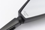 "D-MIRROR-11" aluminum ABS mirror black left fairing mount