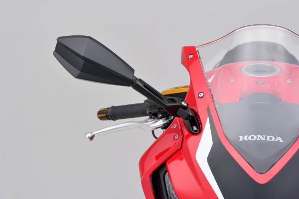 "D-MIRROR-11" aluminum ABS mirror black right...