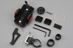 Smartphone handlebar holder rigid type