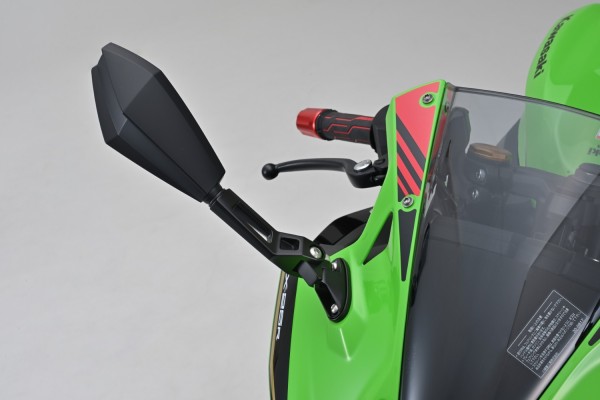 "D-MIRROR-11" aluminum ABS mirror black right...