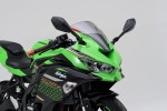 "D-MIRROR-12" aluminum ABS mirror DIAMOND black left fairing mount