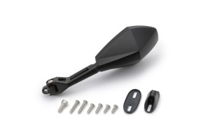 "D-MIRROR-12" Aluminium ABS Seitenspiegel DIAMOND schwarz...