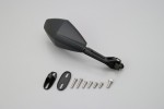 "D-MIRROR-12" Aluminium ABS Seitenspiegel DIAMOND schwarz rechts Montage Verkleidung