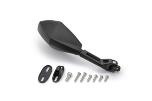 "D-MIRROR-12" Aluminium ABS Seitenspiegel DIAMOND schwarz...