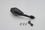 "D-MIRROR-11" Aluminium ABS Seitenspiegel schwarz rechts