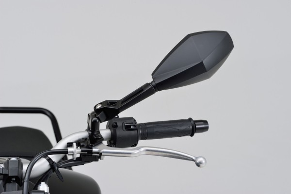 "D-MIRROR-12" Aluminium ABS Seitenspiegel...