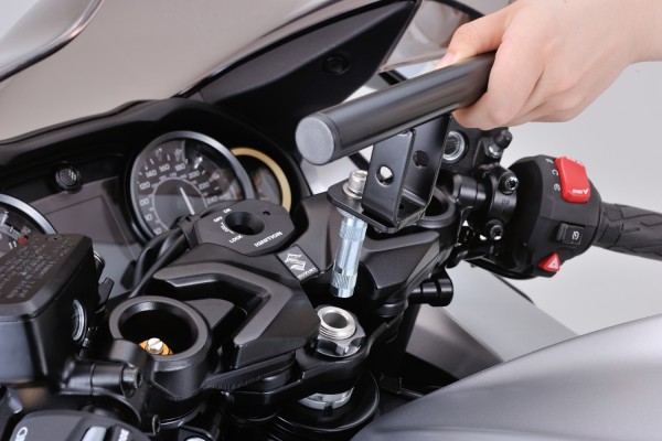 BAR-END MOUNT SET (15-17MM) STEEL FOR 93382/93387