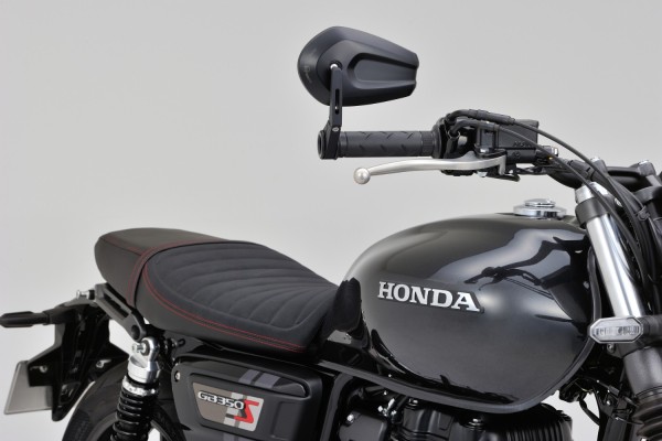 "D-MIRROR-13" CAVE-1 Aluminum ABS bar end...