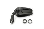 "D-MIRROR-13" CAVE-1 Aluminum ABS bar end mirror black short