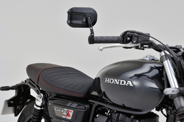 "D-MIRROR-14" CAVE-2 Aluminum ABS bar end...