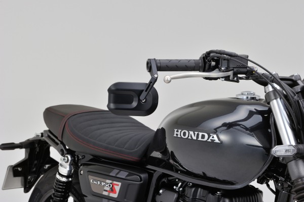 "D-MIRROR-14" CAVE-2 Aluminum ABS bar end...