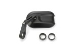 "D-MIRROR-14" CAVE-2 Aluminum ABS bar end mirror black short
