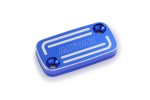 Master cylinder tank cap for HONDA (H) aluminum blue anodized