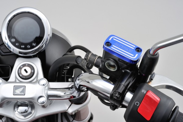 Master cylinder tank cap for HONDA (H) aluminum...