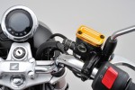 Deckel Bremspumpe Aluminium CNC gold eloxiert für HONDA (H)