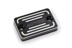 Master cylinder tank cap for HONDA (B) + YAMAHA aluminum black anodized