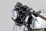 Headlight Bracket Set Dual-Axis adjustable Aluminum CNC black 35mm