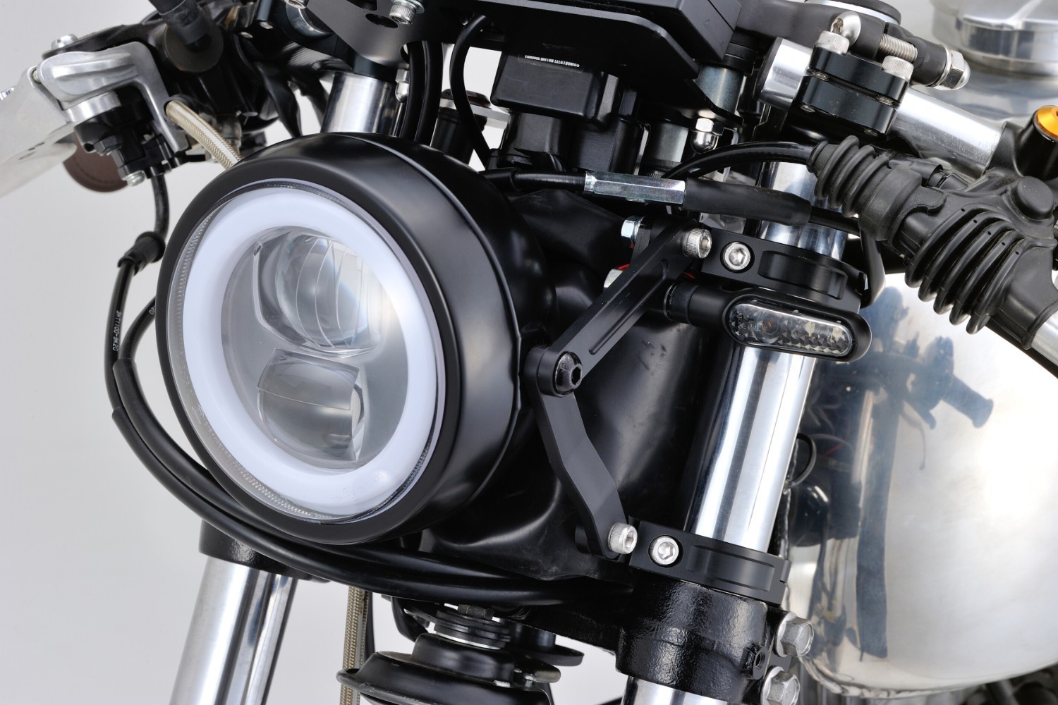Par 41mm-51mm Motorrad Scheinwerfer Halter Lampenhalter Halterung