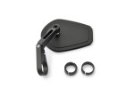 "D-MIRROR-15" Aluminum flat bar end mirror black