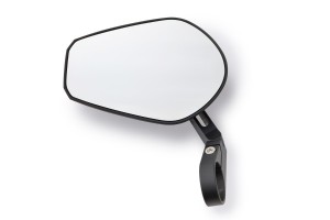"D-MIRROR-15" Aluminum flat bar end mirror black 2