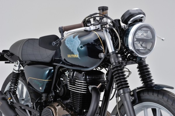 "D-MIRROR-15" Aluminum flat bar end mirror black