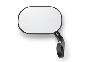 "D-MIRROR-16" Aluminum flat bar end mirror black 2