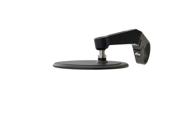 "D-MIRROR-17" Aluminum flat bar end mirror black