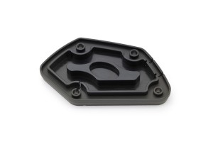Deckel Bremspumpe vorn Aluminium CNC 2-farbig schwarz... 2