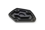 Master cylinder tank cap front brake aluminum black gun-metal gray dual-anodized f. BMW Master cylinder tank cap front brake aluminum black gun-metal gray dual-anodized f. BMW