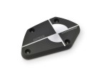 Master cylinder tank cap front brake aluminum black gun-metal gray dual-anodized f. BMW Master cylinder tank cap front brake aluminum black gun-metal gray dual-anodized f. BMW