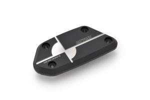 Master cylinder tank cap clutch aluminum black gun-metal...