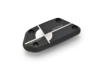 Master cylinder tank cap clutch aluminum black gun-metal gray double-anodized f. BMW