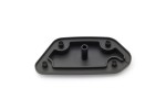 Master cylinder tank cap clutch aluminum black gun-metal gray double-anodized f. BMW