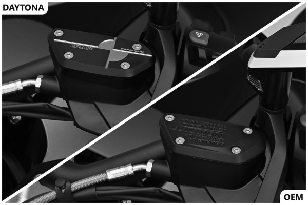 Master cylinder tank cap clutch aluminum black...