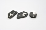 Master cylinder tank cap rear brake aluminum black gun-metal gray double-anodized f. BMW