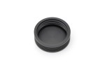 Master cylinder tank cap rear brake aluminum black gun-metal gray double-anodized f. BMW