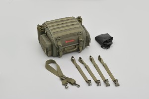 HenlyBegins seatbag 20-26 liter khaki DH-762