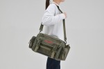 HenlyBegins Satteltasche 20-26 Liter khaki DH-762