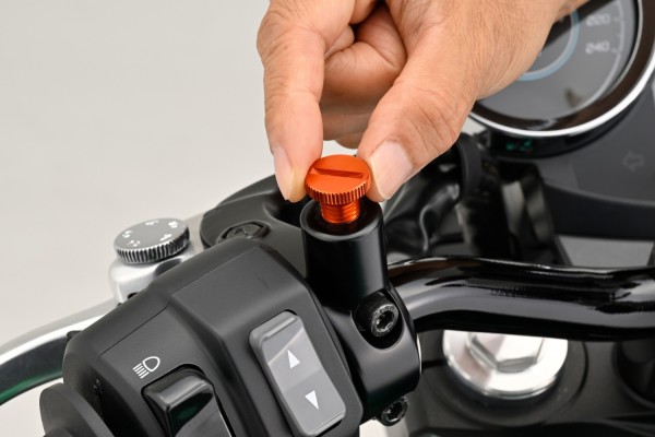 Mirror hole plug bolt CNC orange f. M10 x P1.25...