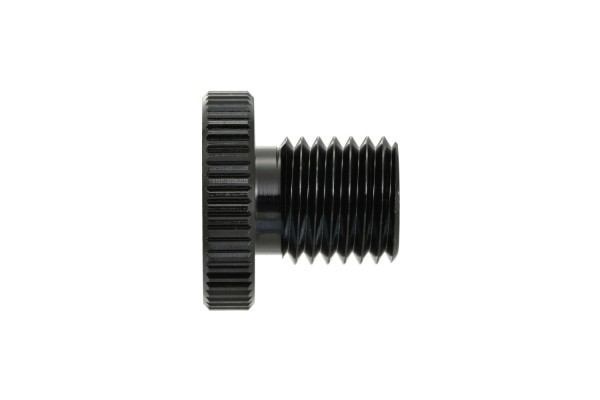 Mirror hole plug bolt CNC black anodized f. M10...