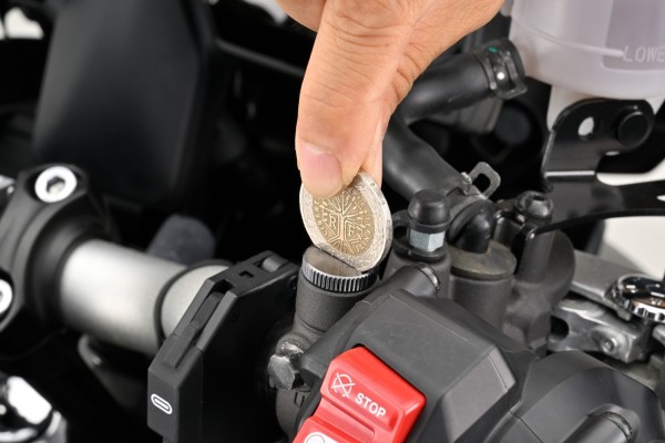 Abdeckschraube Alu CNC gun metal grau eloxiert...