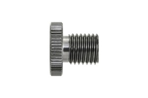 Mirror hole plug bolt CNC gun metal anodized f. M10 x... 2