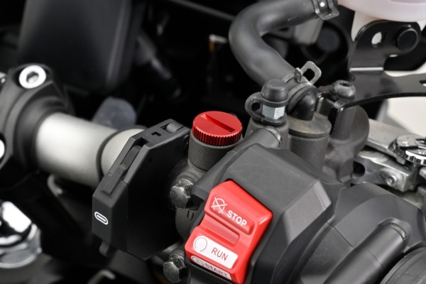 Mirror hole plug bolt CNC red anodized f. M10 x...