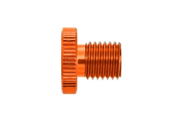 Mirror hole plug bolt CNC orange anodized f....