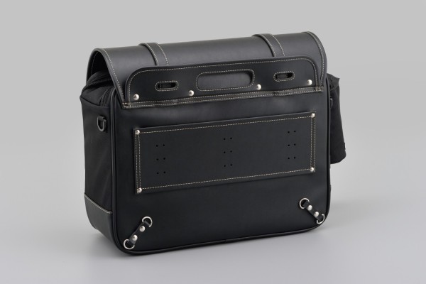 HenlyBegins Satteltasche 22 Liter Kunstleder...